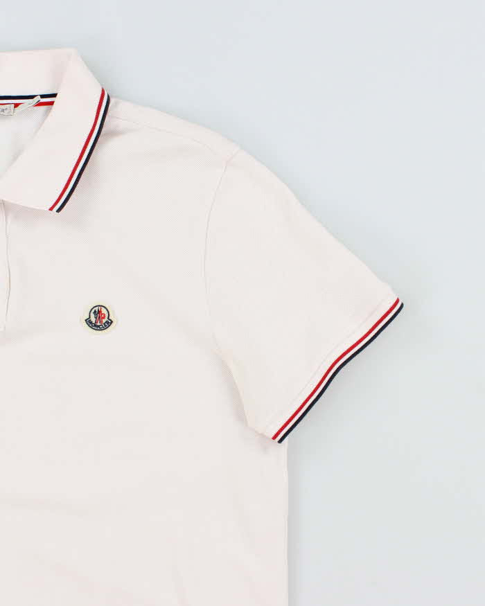 Vintage Moncler Small Badge Polo Shirt - S