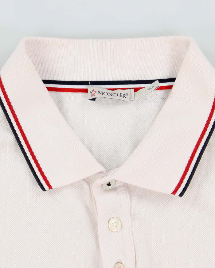 Vintage Moncler Small Badge Polo Shirt - S