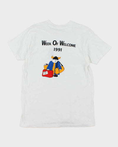Vintage 90s University Of Victoria Single Stitch T-shirt - M