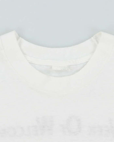 Vintage 90s University Of Victoria Single Stitch T-shirt - M