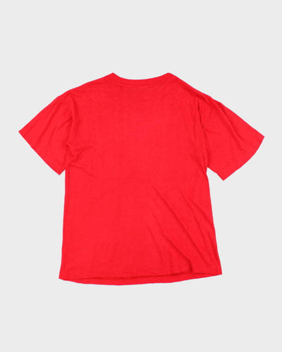 Vintage 90s Over What Hill? Single Stitch T-shirt - L