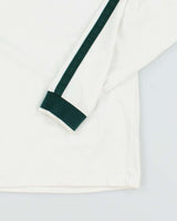 Vintage Nike Embroidered Logo Moc-Neck Long-sleeve T-Shirt - M