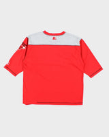 Vintage 90's Starter Chicago Bulls NBA 1/2 Sleeve T-Shirt - L