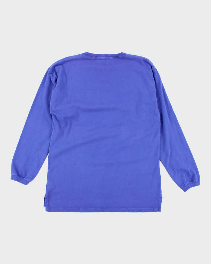 Vintage 90's Eddie Bauer Centre Logo Long-sleeve - XL