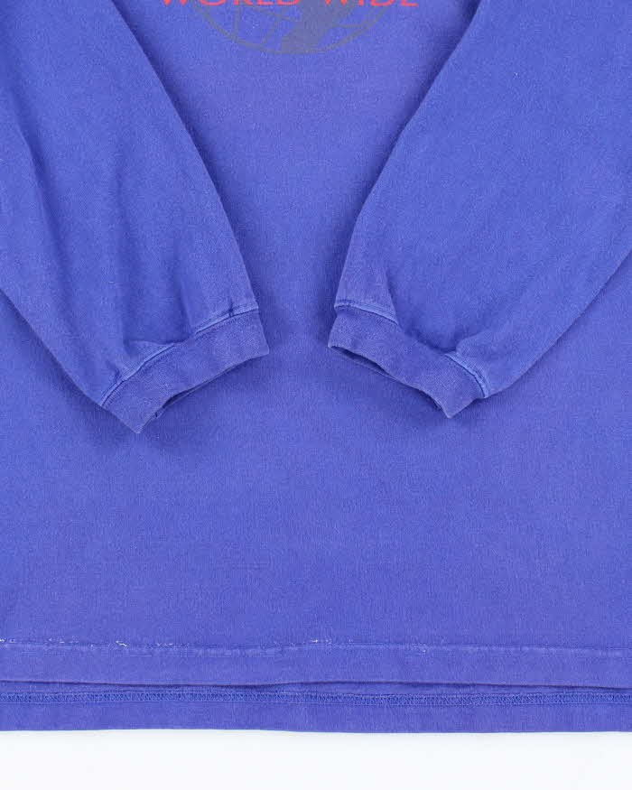Vintage 90's Eddie Bauer Centre Logo Long-sleeve - XL