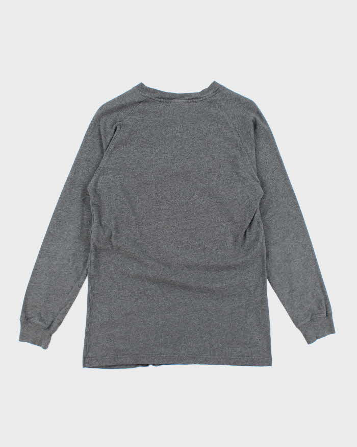 Vintage 2000's Adidas Spell Out Graphic Long-sleeve T-Shirt - S