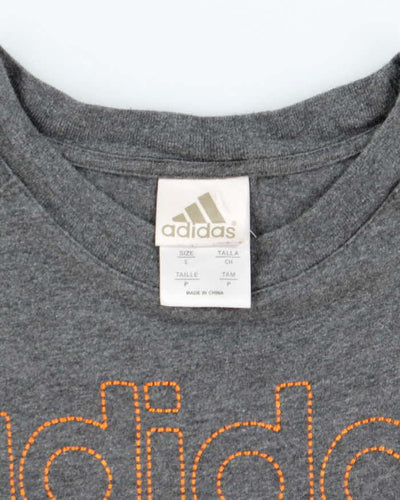 Vintage 2000's Adidas Spell Out Graphic Long-sleeve T-Shirt - S