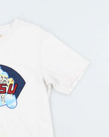 Vintage 2000's Evisu Embroidered Logo T-Shirt - L