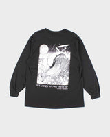 Vintage Gothic Graphic Long-sleeve T-Shirt - L