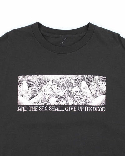 Vintage Gothic Graphic Long-sleeve T-Shirt - L