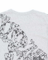 Vintage Y2K Biker Drawing Gothic Graphic Long-sleeve T-Shirt - M