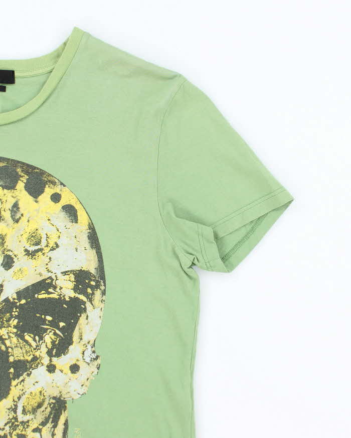 Vintage 2000's Alexander McQueen Skull Graphic T-Shirt - L