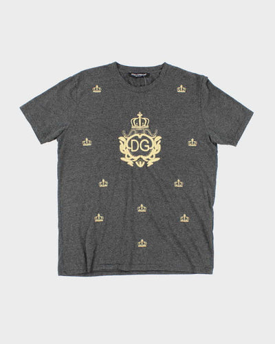 Vintage Y2K Dolce & Gabbana Embroidered T-Shirt - M