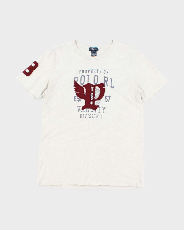 Vintage Ralph Lauren Patched Logo T-Shirt - XL