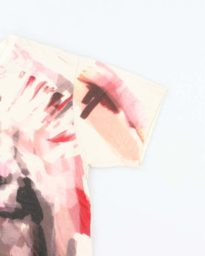 Vintage Givenchy Painted Face Graphic T-Shirt - L