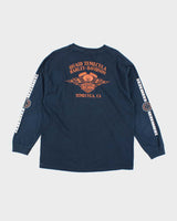 Vintage Harley Davidson Graphic Long-sleeve T-Shirt - XL