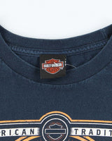 Vintage Harley Davidson Graphic Long-sleeve T-Shirt - XL