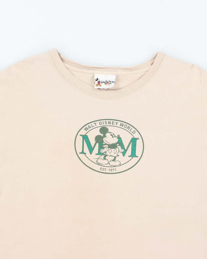 Vintage 90's Disney Walt Disney World Graphic Long-sleeve T-Shirt - XL
