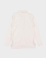 Vintage Y2K Burberry Small Logo Long-sleeved Polo Shirt - M