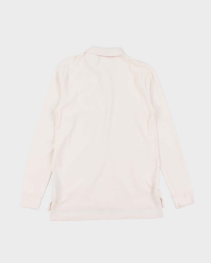 Vintage Y2K Burberry Small Logo Long-sleeved Polo Shirt - M