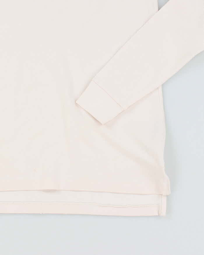 Vintage Y2K Burberry Small Logo Long-sleeved Polo Shirt - M