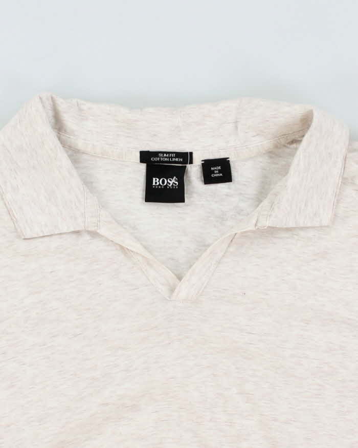 Vintage Hugo Boss Lightweight Slim Fit Polo Shirt - M