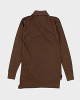 Vintage Lacoste Small Croc Long-sleeved Polo Shirt - S