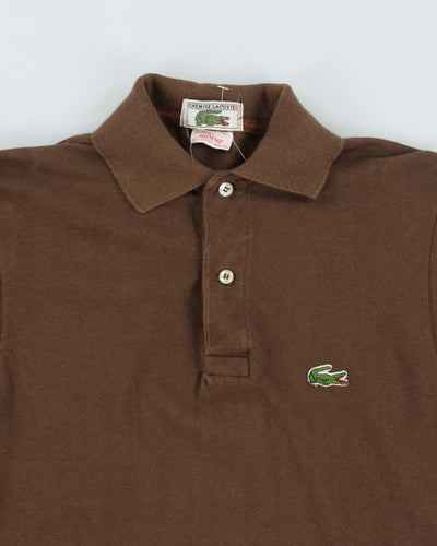 Vintage Lacoste Small Croc Long-sleeved Polo Shirt - S