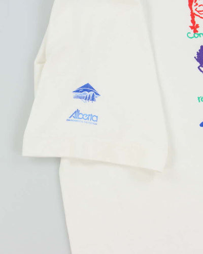 Vintage 90s Environmental Week 1994 Single Stitch T-shirt - XL