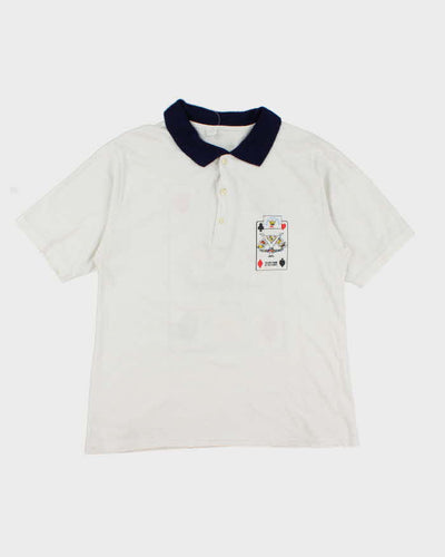 Vintage Princess Casino Polo Shirt - M
