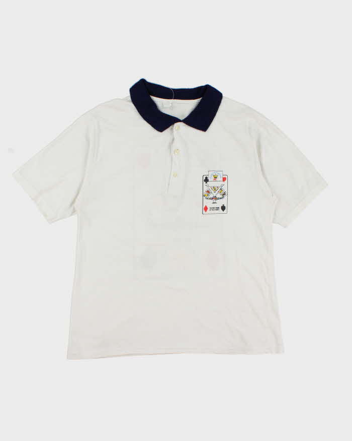 Vintage Princess Casino Polo Shirt - M