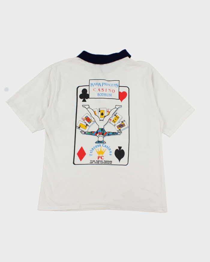 Vintage Princess Casino Polo Shirt - M
