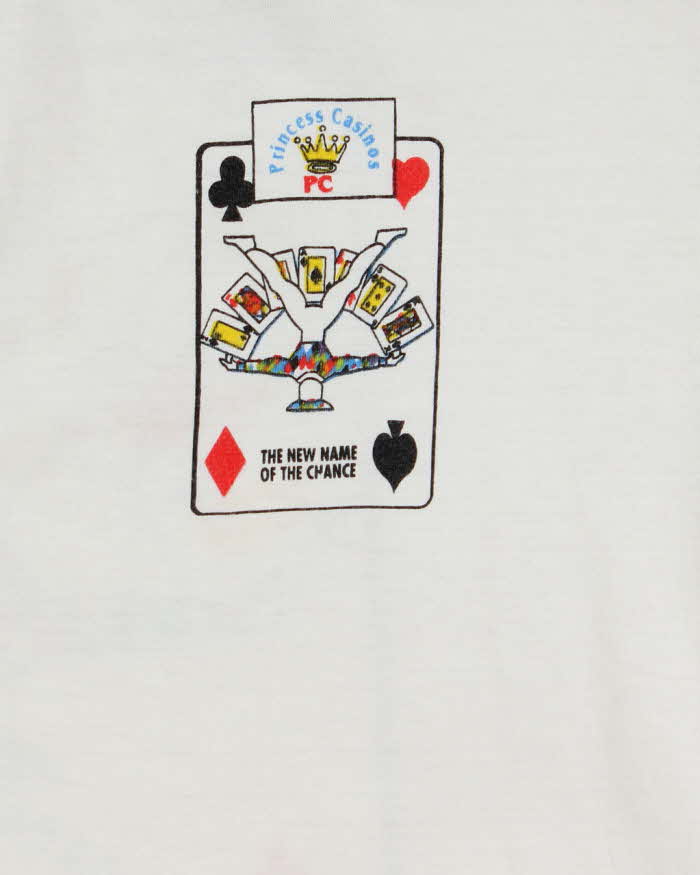 Vintage Princess Casino Polo Shirt - M