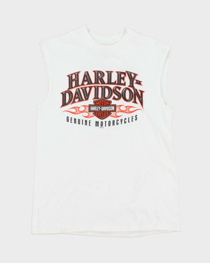 Vintage Harley Davidson Sleeveless T-shirt - M