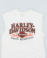 Vintage Harley Davidson Sleeveless T-shirt - M