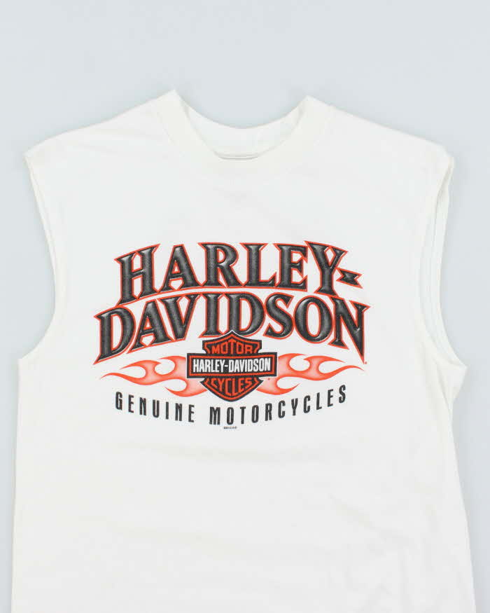 Vintage Harley Davidson Sleeveless T-shirt - M