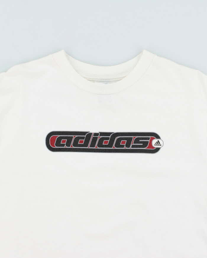 Vintage 00s Adidas Long Sleeve T-shirt - M