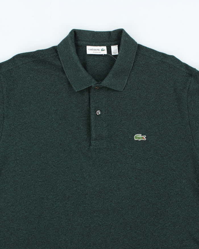 Vintage Lacoste Green Polo Shirt - XL