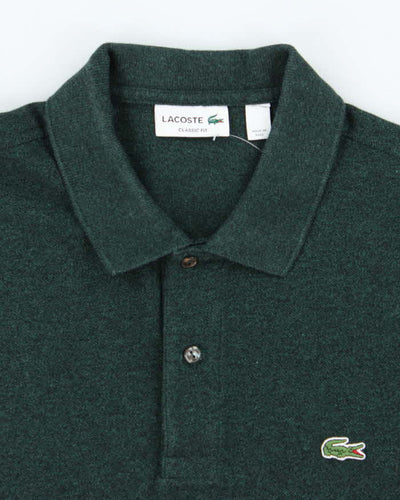 Vintage Lacoste Green Polo Shirt - XL