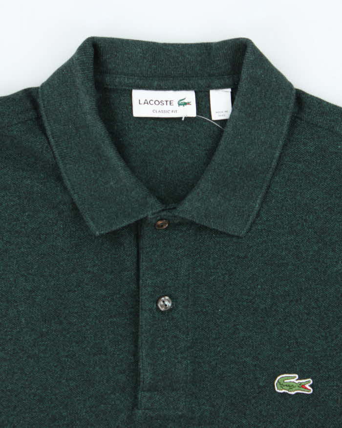 Vintage Lacoste Green Polo Shirt - XL