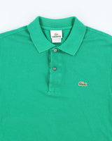 Vintage Lacoste Green Polo Shirt - S