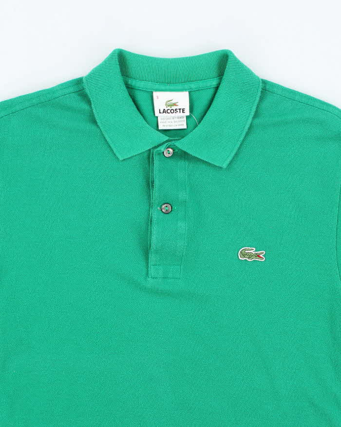 Vintage Lacoste Green Polo Shirt - S