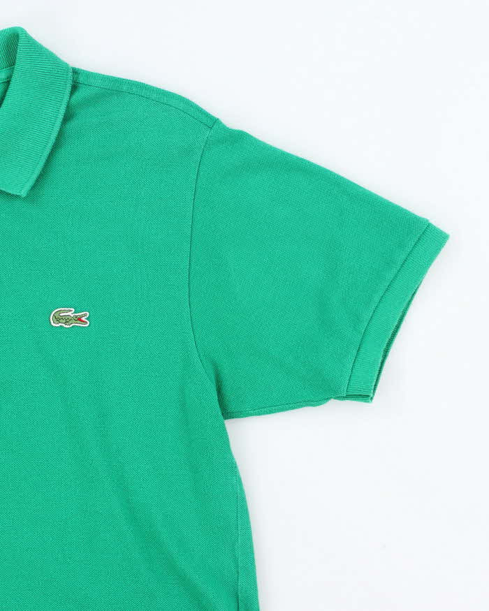 Vintage Lacoste Green Polo Shirt - S