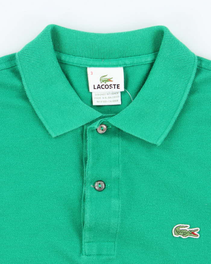 Vintage Lacoste Green Polo Shirt - S