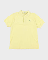 Vintage Lacoste Yellow Polo Shirt - M
