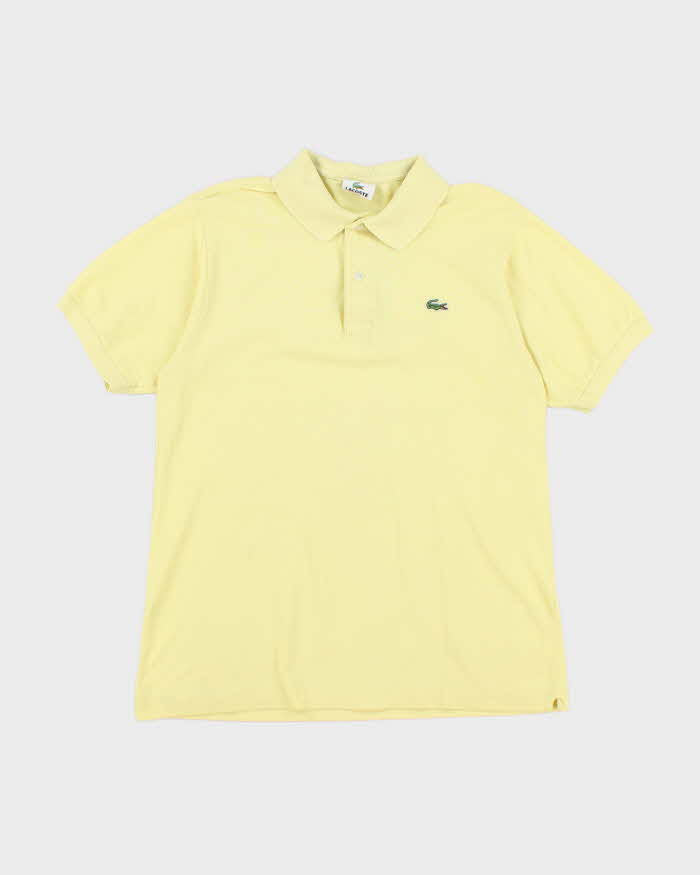 Vintage Lacoste Yellow Polo Shirt - M