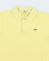 Vintage Lacoste Yellow Polo Shirt - M