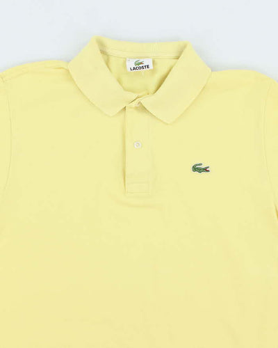 Vintage Lacoste Yellow Polo Shirt - M
