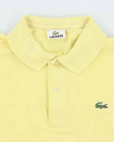 Vintage Lacoste Yellow Polo Shirt - M