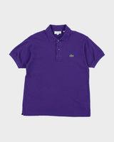 Vintage Lacoste Purple Polo Shirt - S